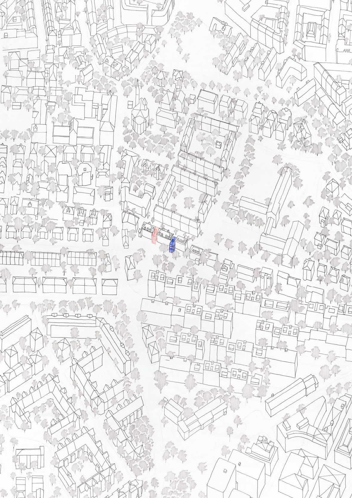 fineline-sketch-architectural-drawing-situation-axonometry-zurich