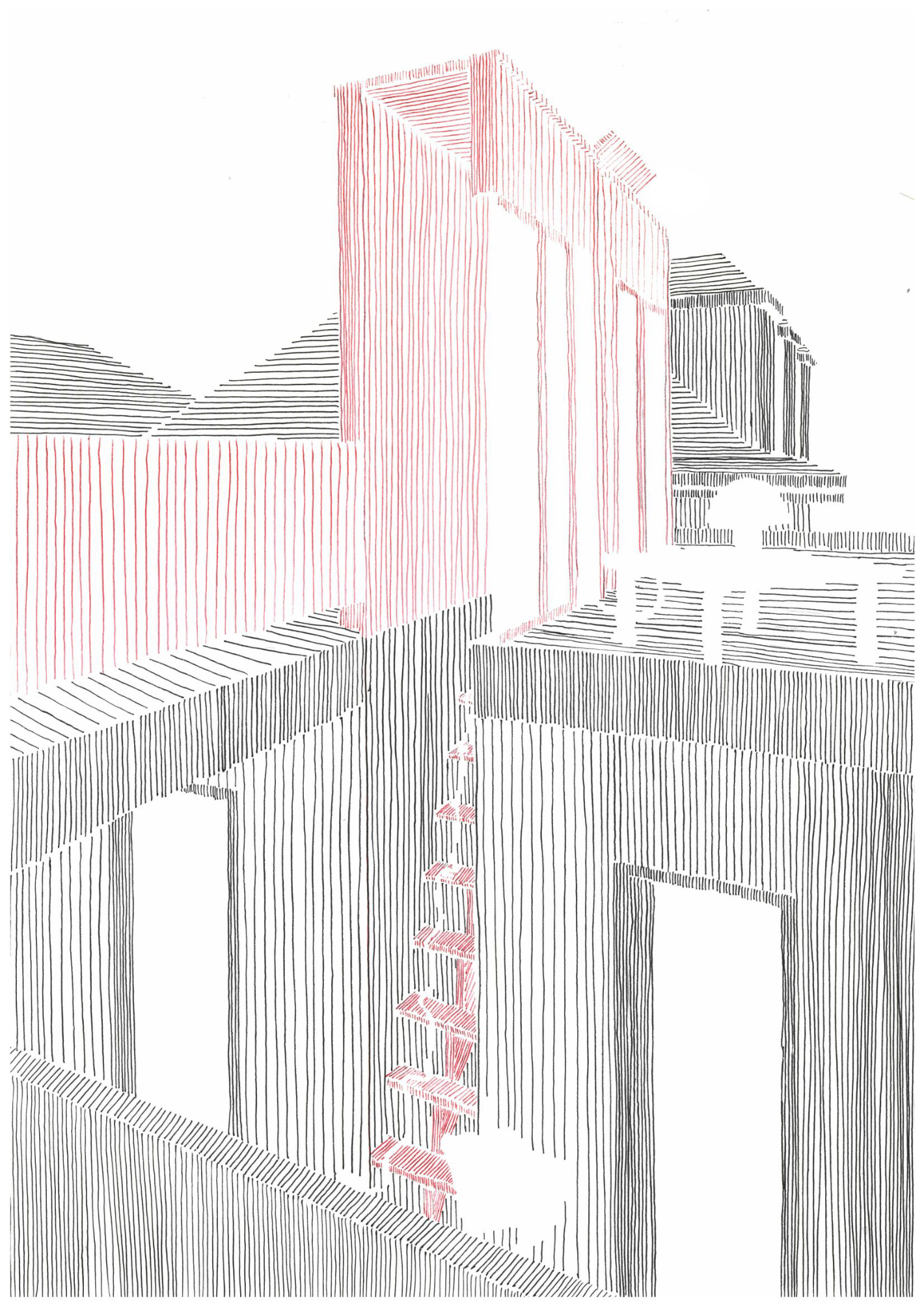 fineline-sketch-architectural-drawing-illsutration-chimney-rooftop