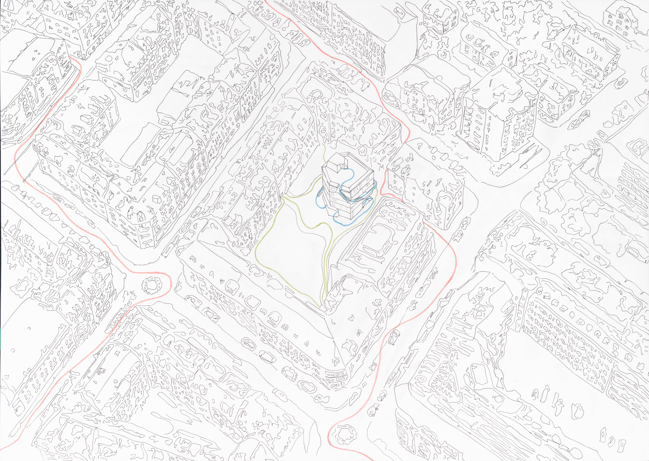 axonometric-drawing-situation-architecture-illustration-handdrawing