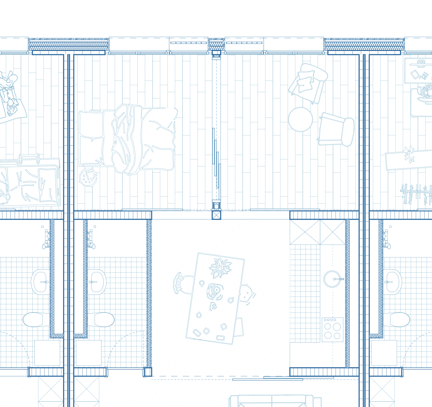 zoom-plan-top-view-cad-drawing-lively-bedroom-appartment-blue-lines