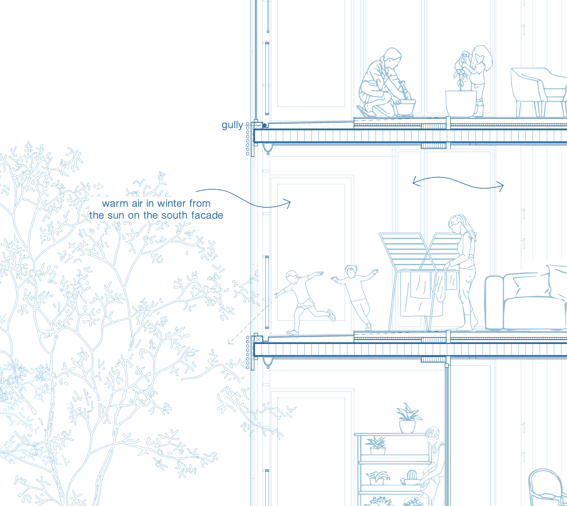 zoom-section-view-cad-drawing-detailled-lively-appartment-architectural-project-blue-lines