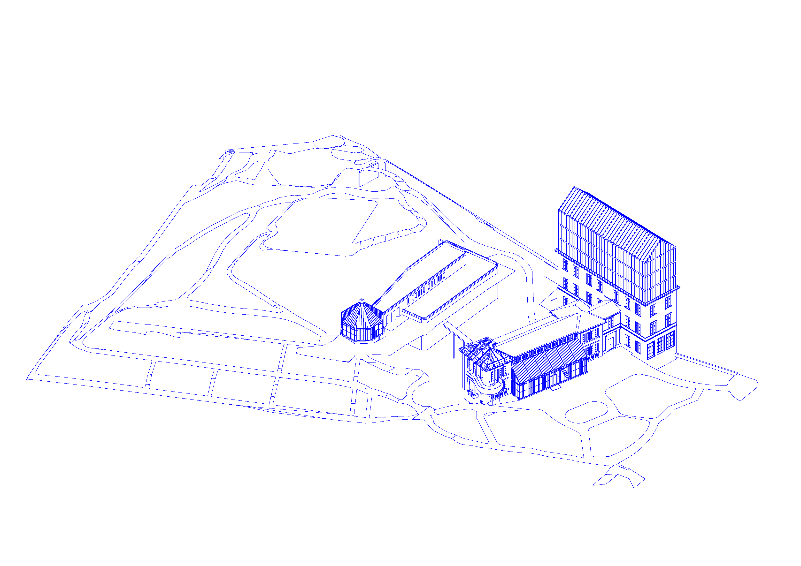 axonometric-illustration-drawing-line-cad-vertical-extension-on-existing-building-renovation-architectural-project