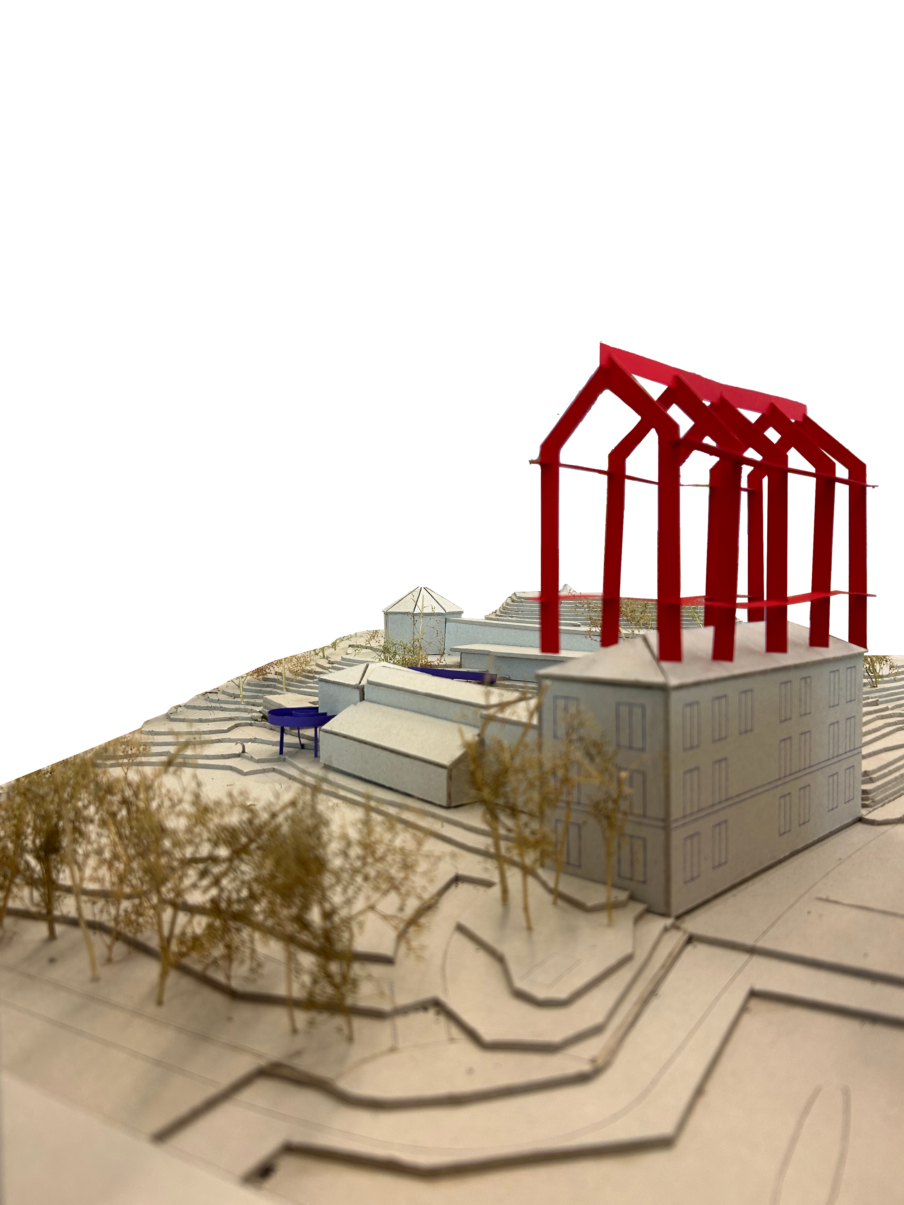 architectural-model-paper-vertical-extension-on-existing-building-renovation-project2